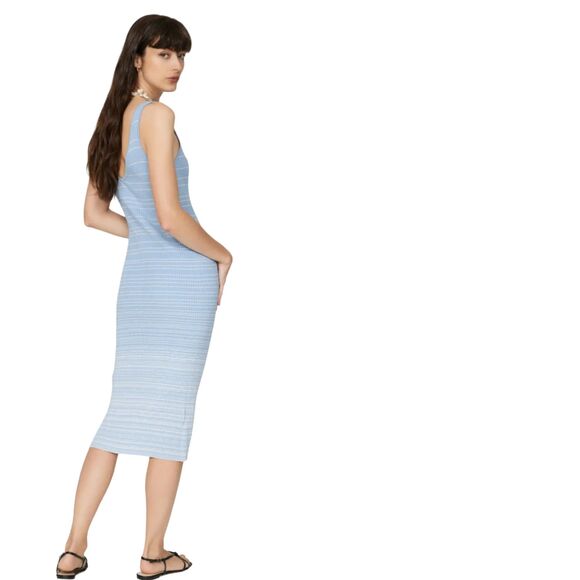 Staud Dana Rib Knit Midi Dress - Picture 4 of 13